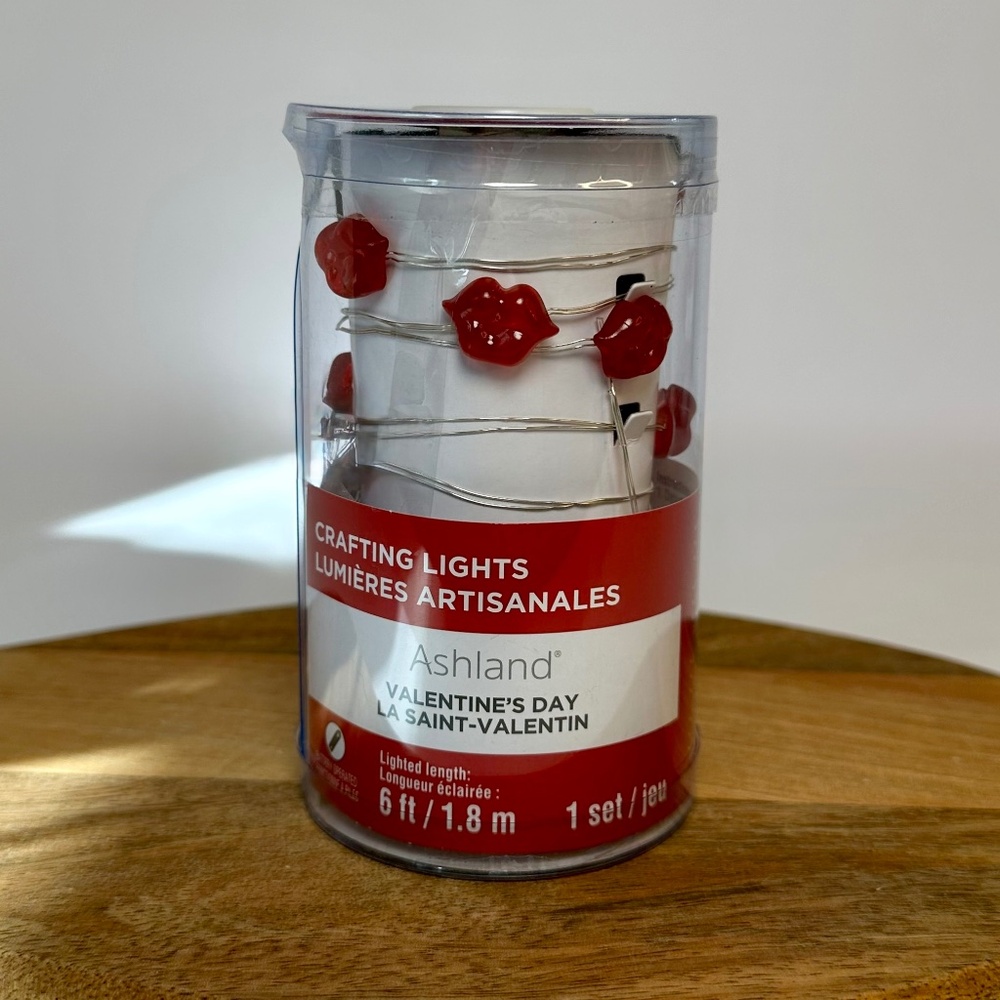 Ashland Valentine’s Day Lips String Lights | 6 ft | NWT